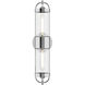 Alora Mood Lancaster 2 Light 3.88 inch Chrome Bath Vanity Light Wall Light