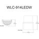 Wallace LED 7 inch Matte Black Decorative Wall Sconce Wall Light