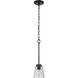 Neighborhood Tyler 1 Light 5.5 inch Flat Black Mini Pendant Ceiling Light, Neighborhood Collection