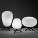 Moon 16.25 inch 5.00 watt Black Table Lamp Portable Light