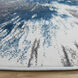 Darica Blue Rug in 7 Round