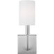 Greenwich 1 Light 5 inch Brushed Nickel Bath Vanity Wall Light