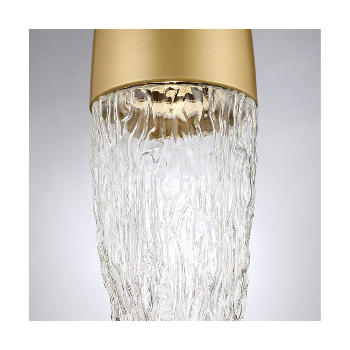 ecrou 1 Light 7 inch Gold Pendant Ceiling Light