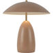 Alora Mood Poppy 13.88 inch 8 watt Peach Table Lamp Portable Light