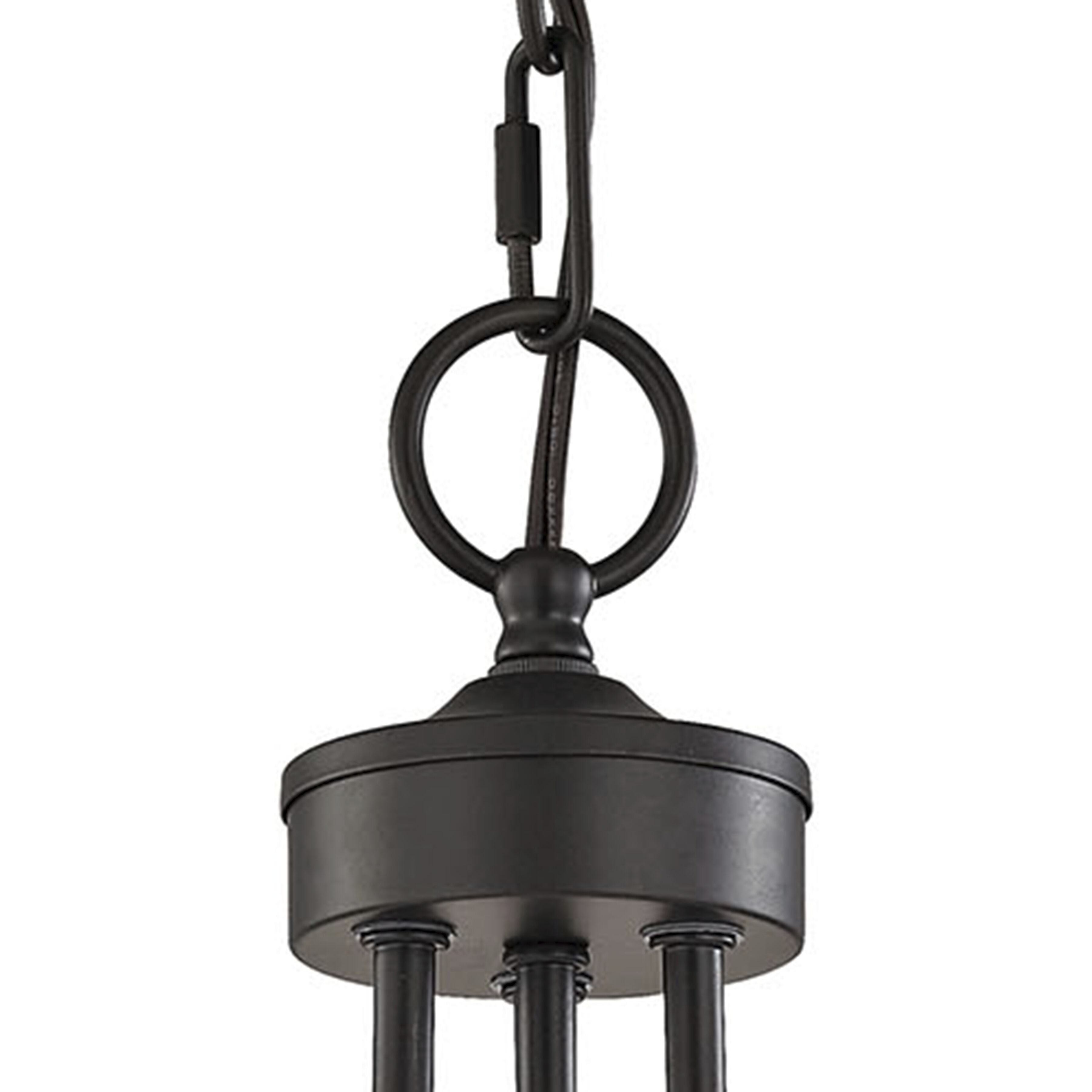 Arlington 3 Light 22 inch Oil Rubbed Bronze Chandelier Ceiling Light