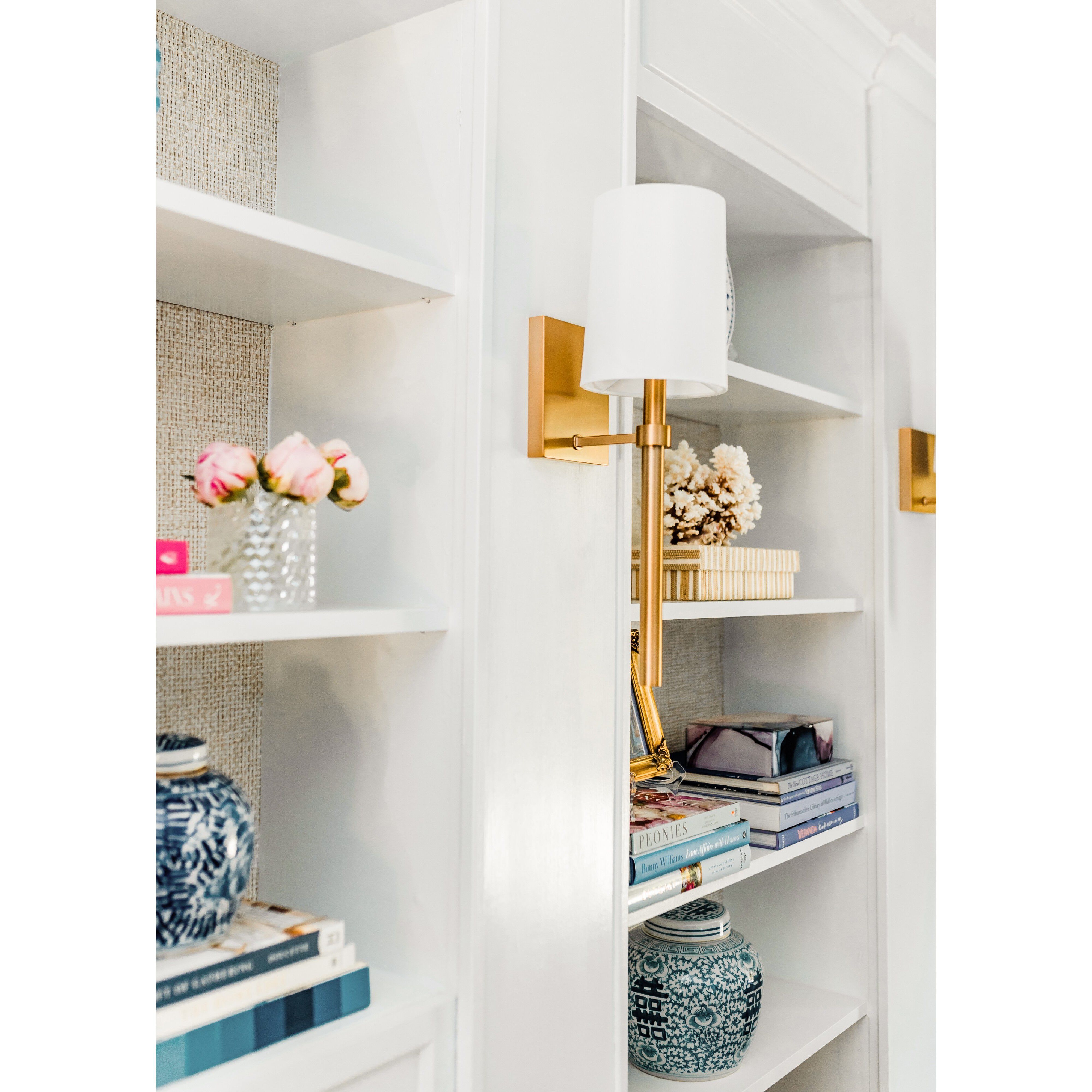 Bromley Bath Sconce Wall Light in Vibrant Gold