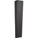 Corwin Family 1 Light 28 inch Matte Black Outdoor Wall Sconce in 4" D x 5.5" W x 28" H, EVOLV