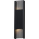 Rampart LED 30 inch Black Outdoor Wall Mount