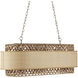 Isola 6 Light 42.5 inch Khaki Chandelier Ceiling Light