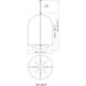 Devon 8 Light 32 inch Matte Black Chandelier Ceiling Light