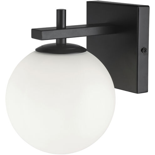 Vivaldi 1 Light 6 inch Matte Black Decorative Wall Sconce Wall Light