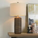 Ella 32 inch 150.00 watt Bronze Oak Table Lamp Portable Light