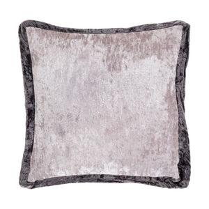 Cyber 20 X 20 inch Light Gray/Ink Pillow Kit, Square