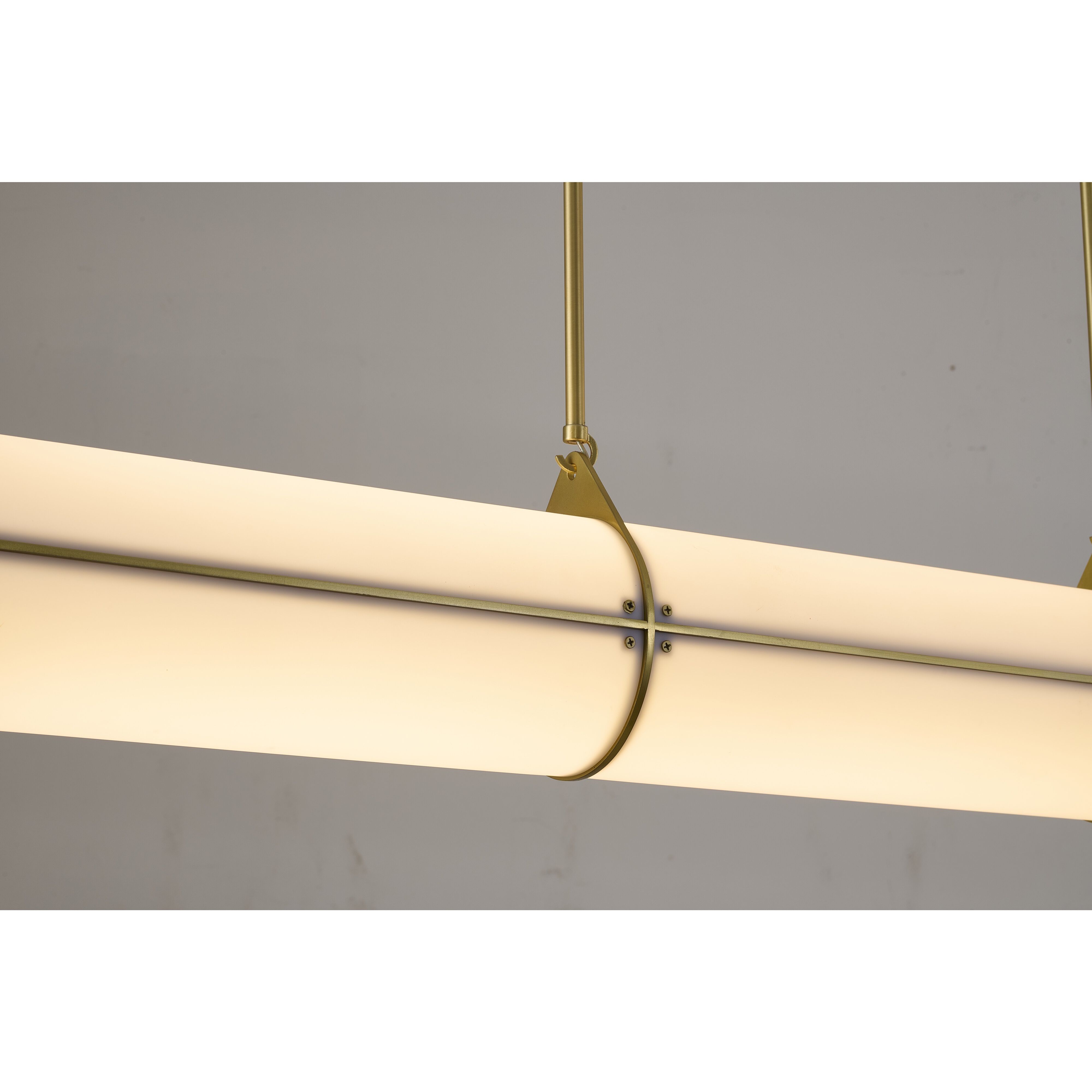 Canada Pendant Ceiling Light in Satin Brass