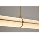 Canada Pendant Ceiling Light in Satin Brass
