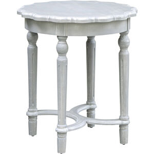 Pembroke Turned Leg 27 X 24 inch Grey Accent Table