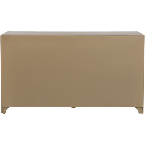 Cameron Walnut and Taupe Cabinet