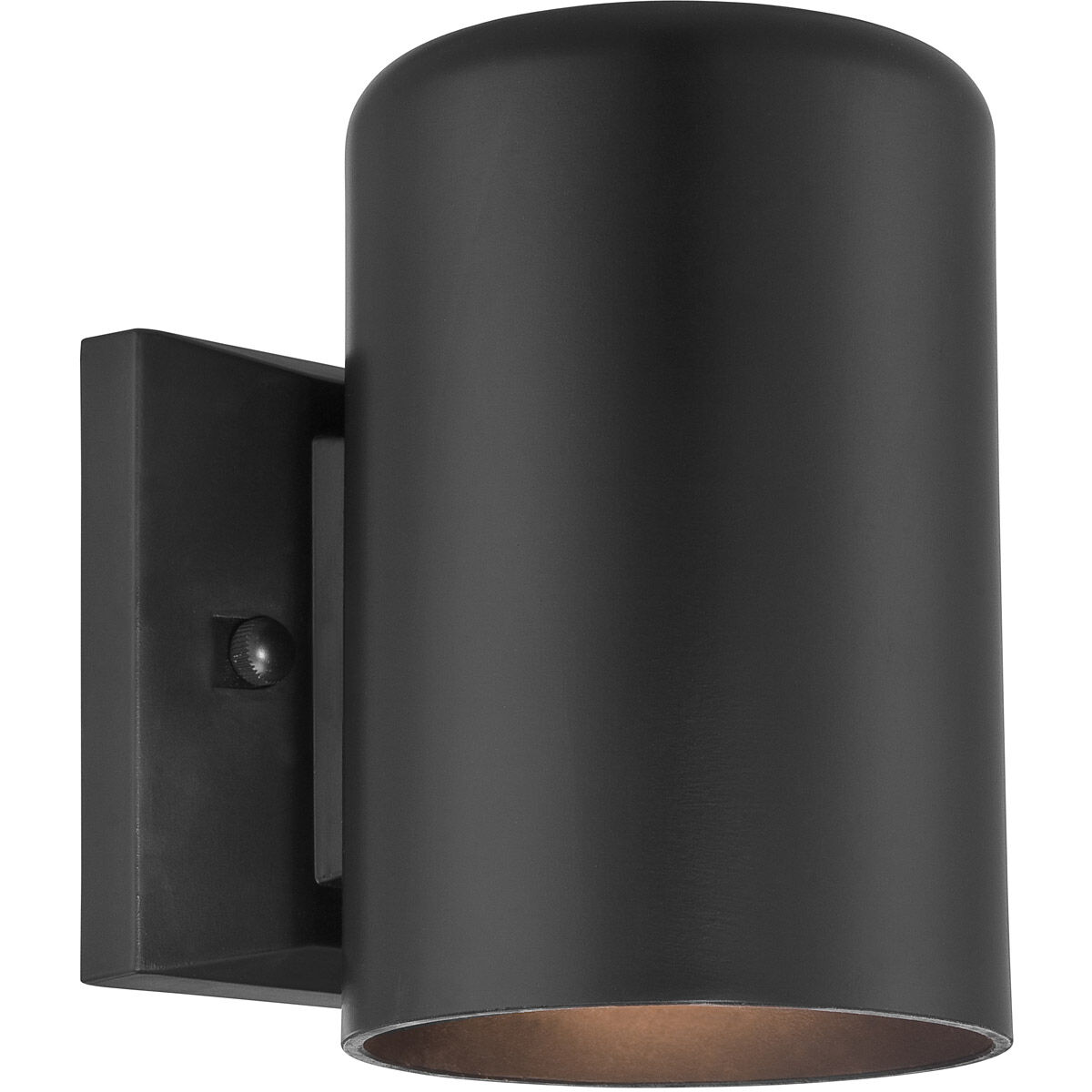 MarbleX 1 Light 7 inch Matte Black Exterior Wall Mount