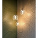 Bobo 1 Light 6 inch Chrome Pendant Ceiling Light in Clear Glass