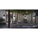 Precinct 1 Light 9.5 inch Textured Black Outdoor Wall Lantern