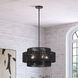 Acordia 5 Light 22 inch Black Pendant Chandelier Ceiling Light