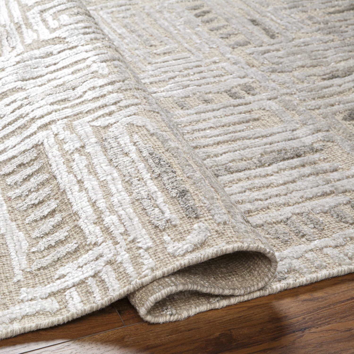 Amina 144 X 108 inch Beige Rug, Rectangle