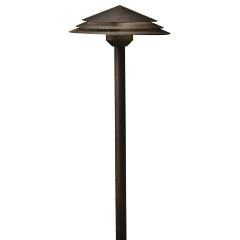 Independence 12 2.00 watt Aged Bronze Landscape 12V LED Path/Spread in 2700K