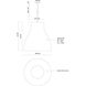 Cradle 1 Light 23.63 inch Black Pendant Ceiling Light