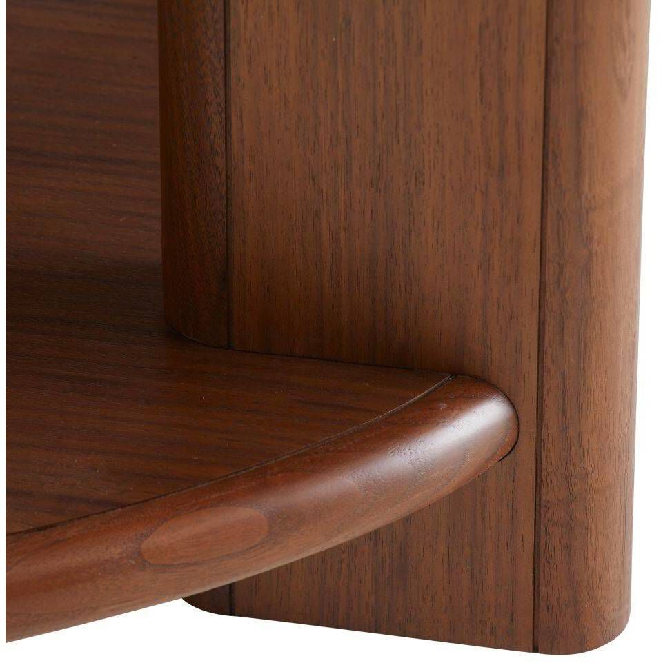 Forney 38 X 19 inch Satin Walnut and Natural Eggshell Coffee Table