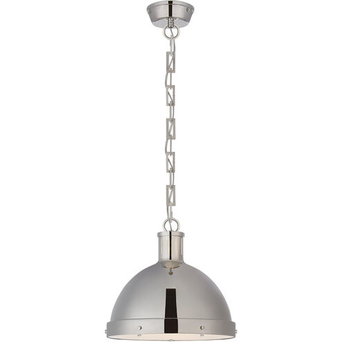 Thomas O'Brien Hicks 2 Light 13 inch Polished Nickel Pendant Ceiling Light, Large