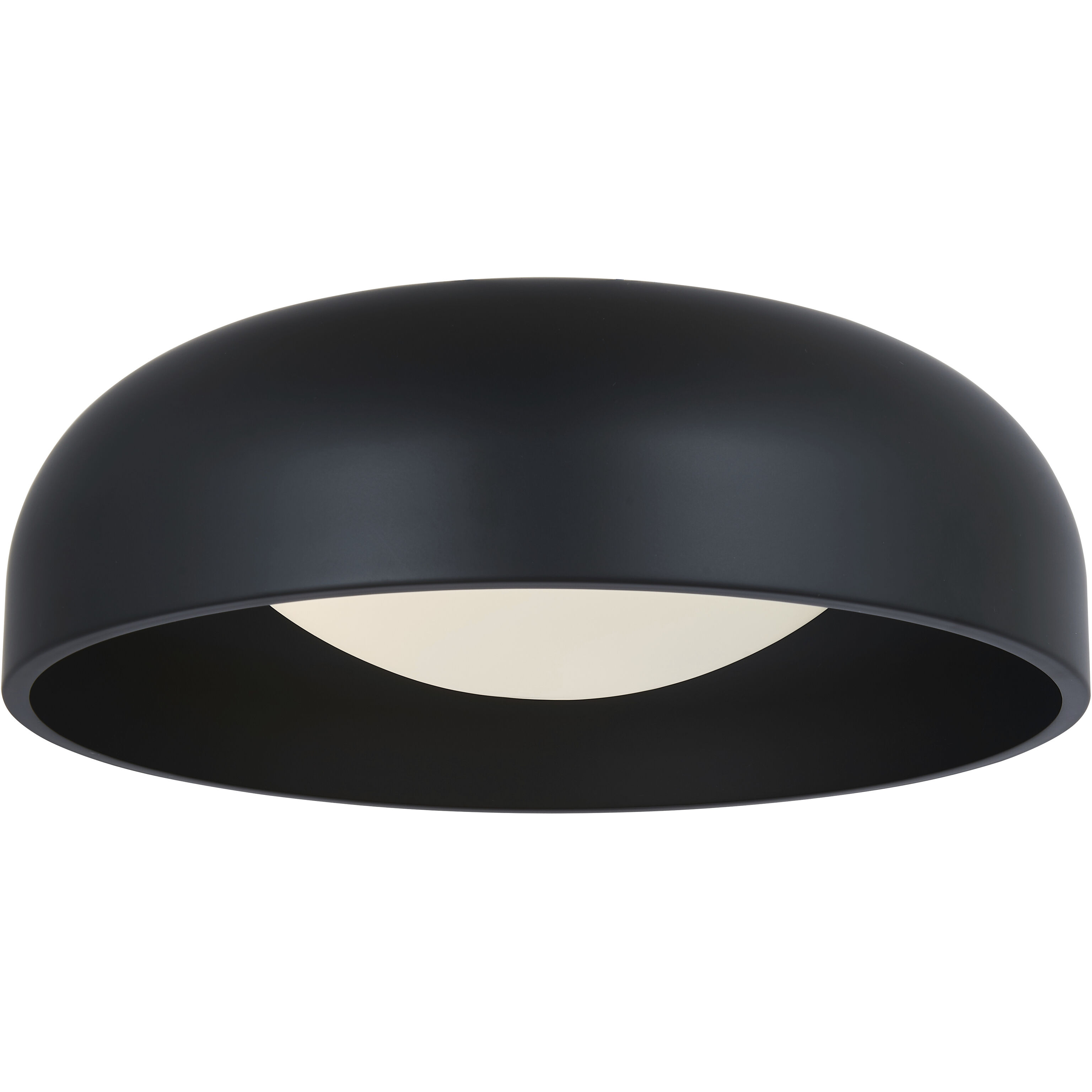 Lynx LED 17 inch Matte Black Flush Mount Ceiling Light
