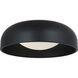 Lynx LED 17 inch Matte Black Flush Mount Ceiling Light