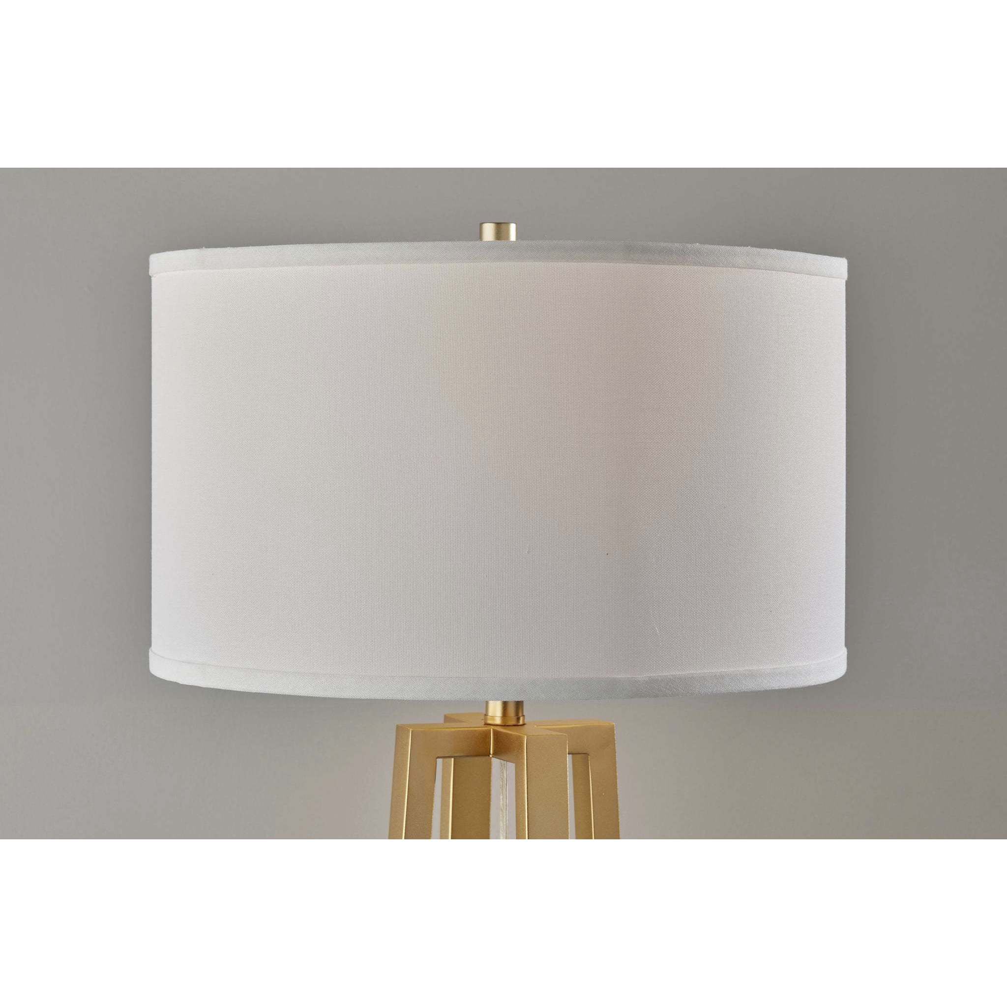 Oakley 58.5 inch 150.00 watt Antique Brass Floor Lamp Portable Light, Simplee Adesso