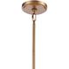 Fire and Ice 13 Light 23 inch Lacquered Gold Chandelier Ceiling Light in Champagne Glass