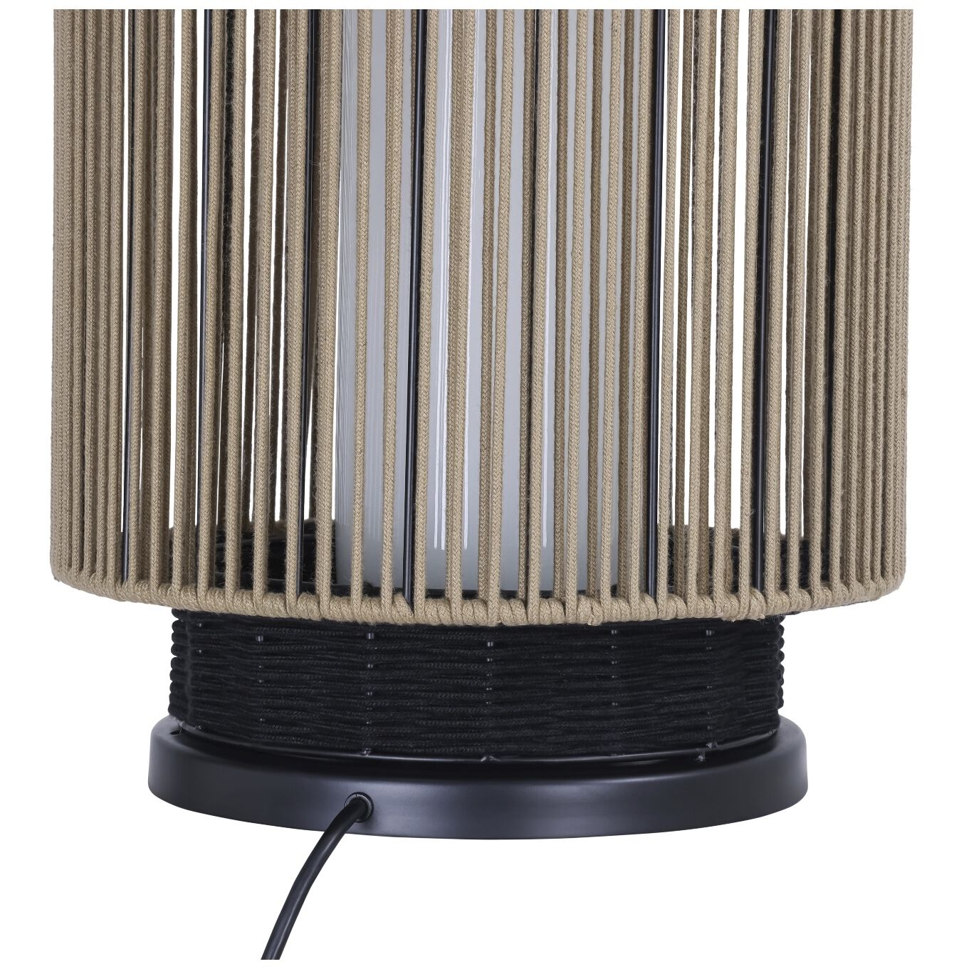 Aden 46 inch 60.00 watt Black Outdoor Portable, Both Indoor/Outdoor