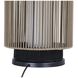 Aden 46 inch 60.00 watt Black Outdoor Portable, Both Indoor/Outdoor