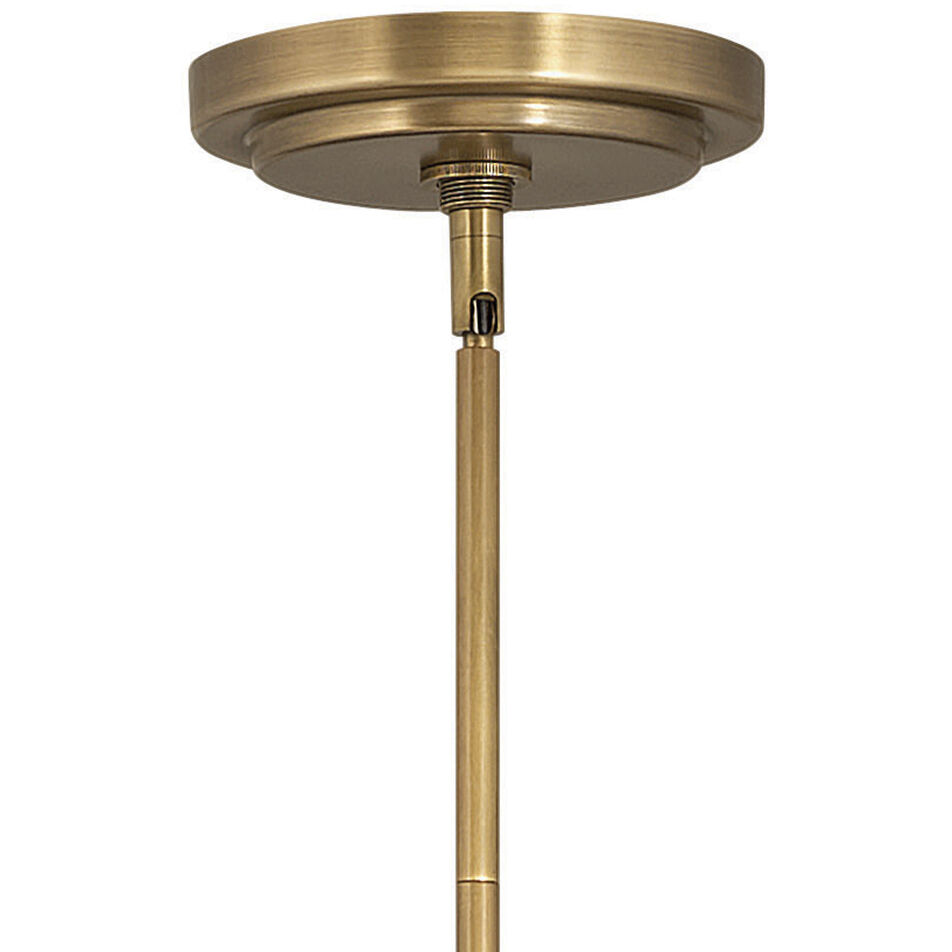 Vance 1 Light 13 inch Heritage Brass Indoor Pendant Ceiling Light