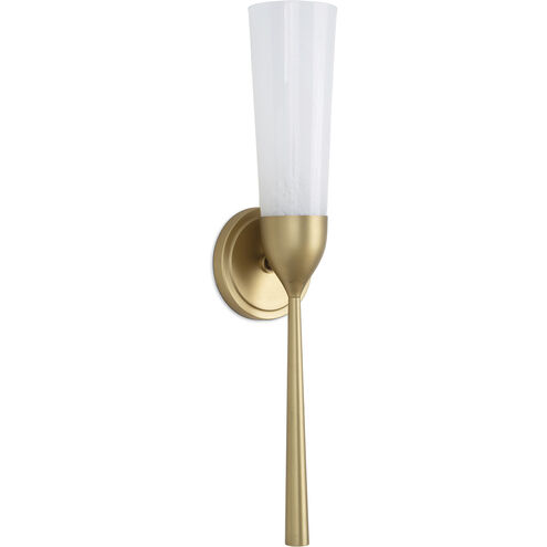 Mousseaux 1 Light 4.75 inch Natural Brass Sconce Wall Light
