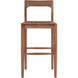 Owing 42 inch Walnut Bar Stool