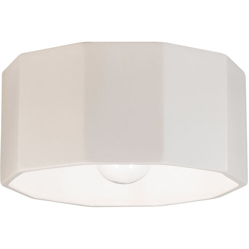 Radiance Collection 1 Light 12.25 inch Matte White Flush-Mount Ceiling Light