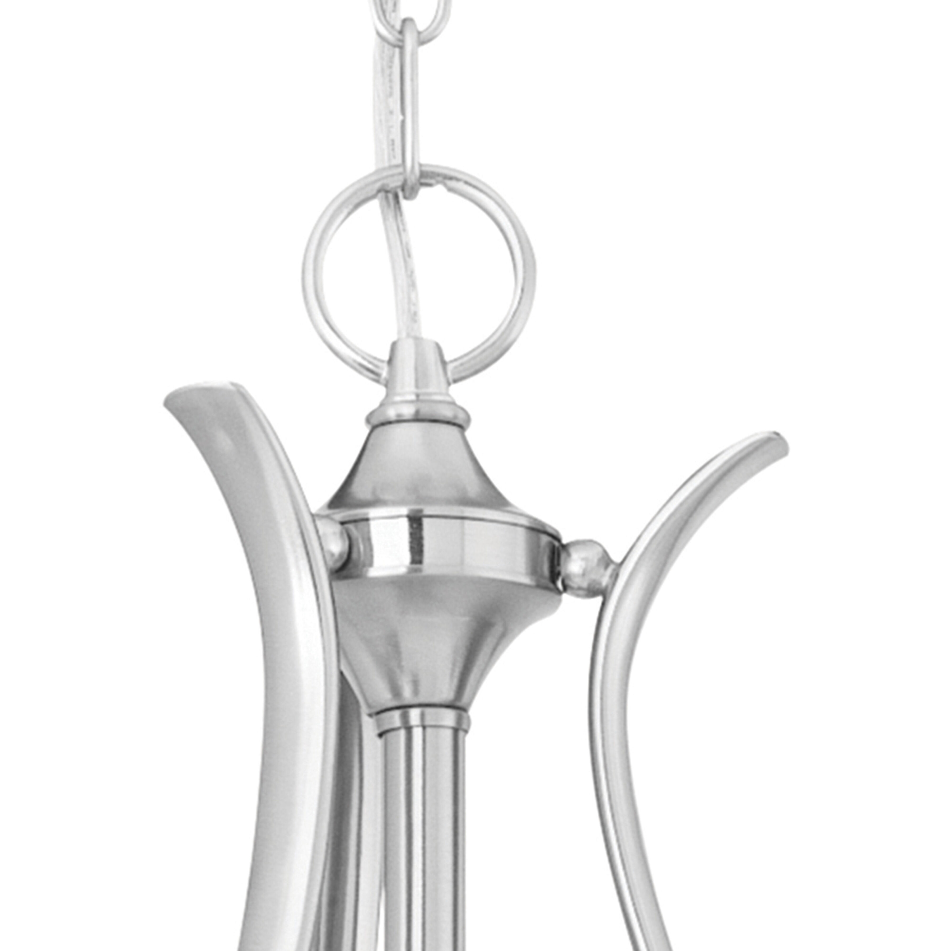 Prestige 3 Light 18 inch Brushed Nickel Pendant Ceiling Light