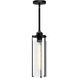 Alora Mood Belmont Pendant Ceiling Light in Matte Black