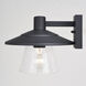 Westport LED 8 inch Textured Black Outdoor Wall
