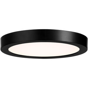 Stella LED 7 inch Black Flush Mount Ceiling Light, Essentials