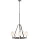 Armstrong Grove 5 Light 25 inch Espresso Chandelier Ceiling Light