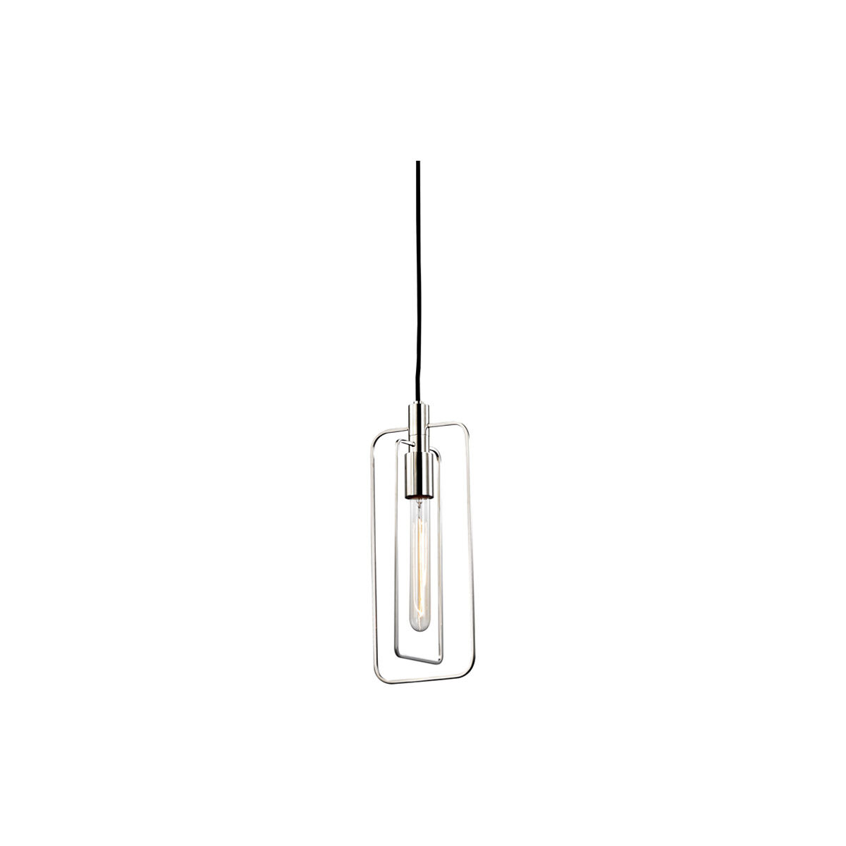 Masonville 1 Light 6.25 inch Polished Nickel Pendant Ceiling Light