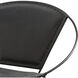 Arcline Black Accent Chair