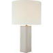 AERIN Mishca 29.75 inch 15 watt Ivory Table Lamp Portable Light, Large