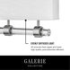 Galerie Luster LED 8 inch Brushed Nickel ADA Sconce Wall Light
