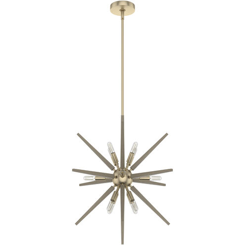 Jupiter Star 12 Light 24 inch Alturas Gold Pendant Ceiling Light